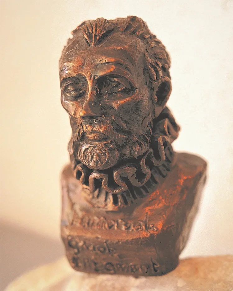 Beeld 'Lamoraal graaf van Egmont' van Rob Cerneüs