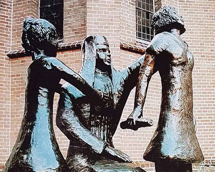 Beeld 'Leren is een weg tot vrijheid voor wie erin slaagt leerling te blijven' van Rob Cerneüs