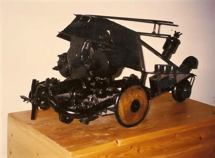 Beeld 'Vliegtuig' van Rob Cerneüs