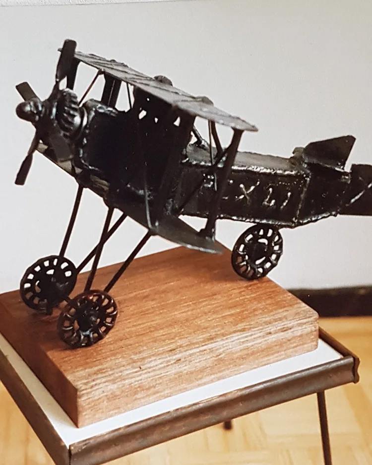 Beeld 'Vliegtuig' van Rob Cerneüs