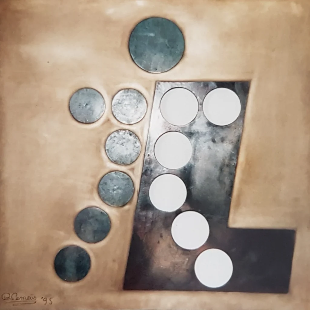 Plaquette 'SNWLK' van Rob Cerneüs